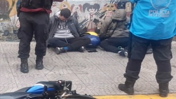 Delincuentes detenidos tras una persecución