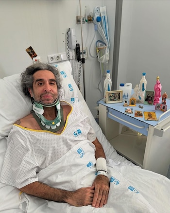 Mario Vaquerizo permanece ingresado en el hospital (Instagram/@mariovaquerizoficial)