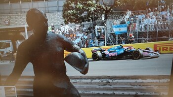 Postal argentina: Colapinto en Mónaco