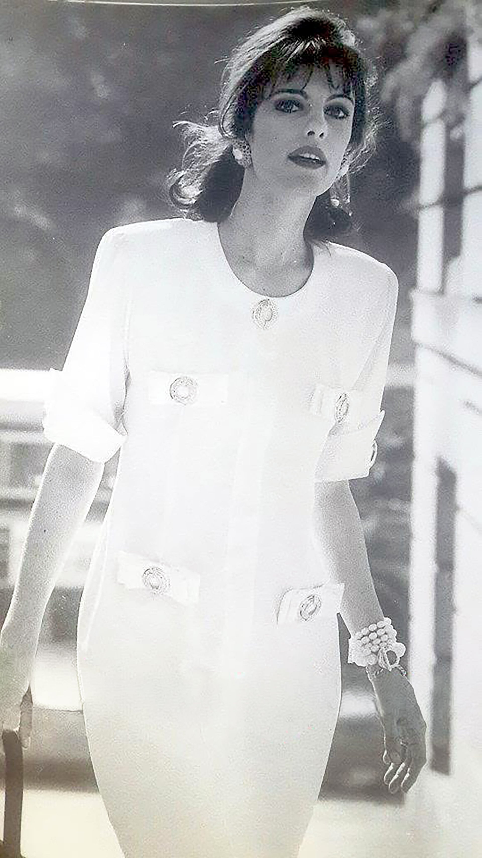 Nequi Galotti, en sus tiempos de modelo