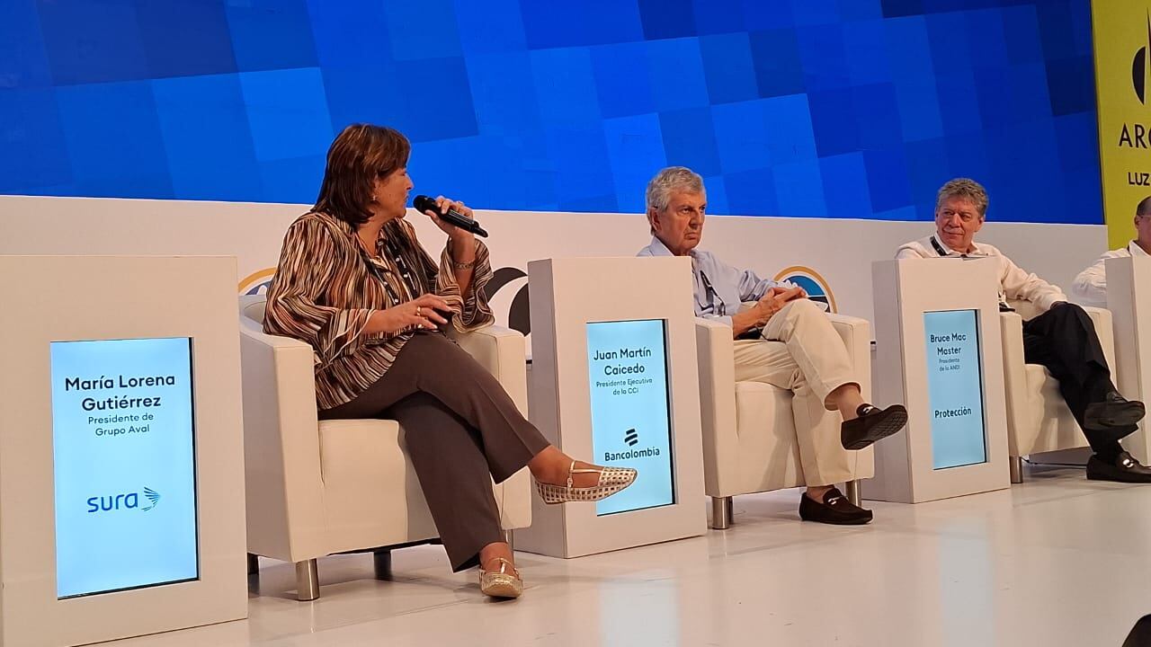 María Lorena Gutiérrez, presidenta del Grupo Aval, participó del XXII Congreso Nacional de la Infraestructura - crédito @camaradelainfra/X