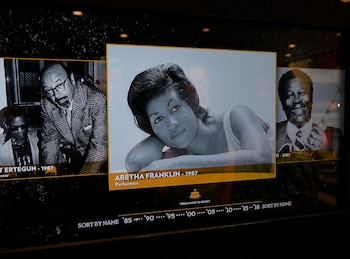 Aretha Franklin en el Salón