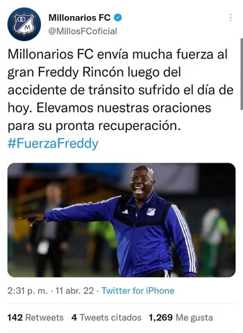 A través de su cuenta