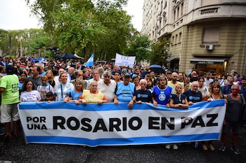 La marcha, que se realizó