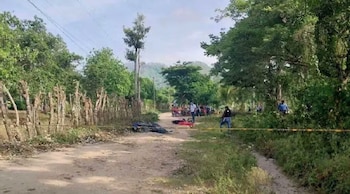 Un ataque armado en una comunidad de El Negrito deja dos hombres muertos. (Cortesía Proceso Digital)
