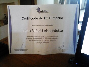 EX FUMADOR Rafael Labourdette
