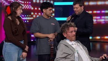 Cantó en el programa de