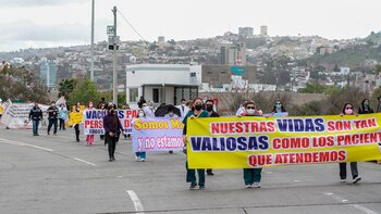 Tijuana: médicos privados exigen ser