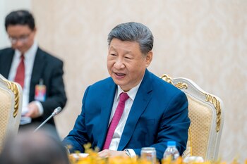 Xi Jinping participó en la