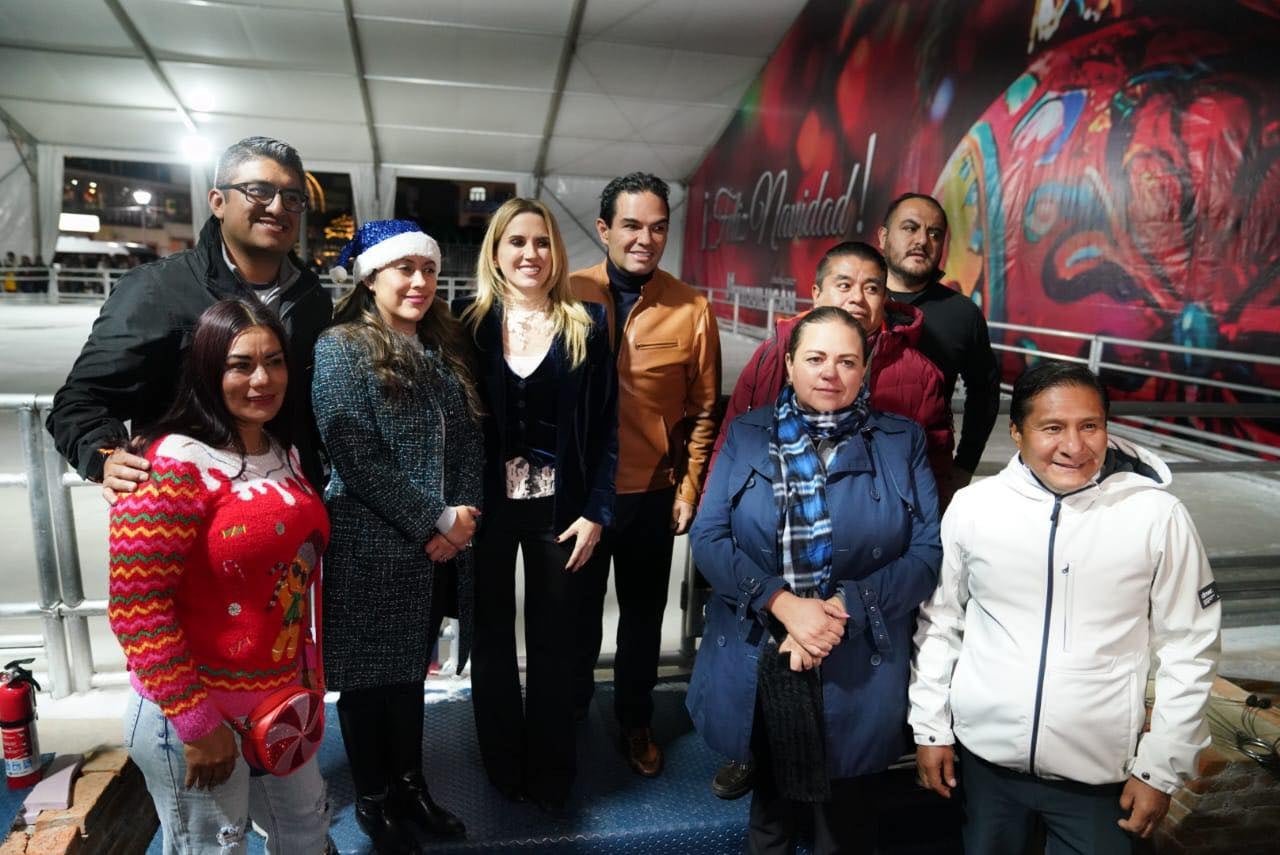 Habrá una segunda pista de hielo en la comunidad de Palo Solo, en Huixquilucan (Enrique Vargas Del V/FB)