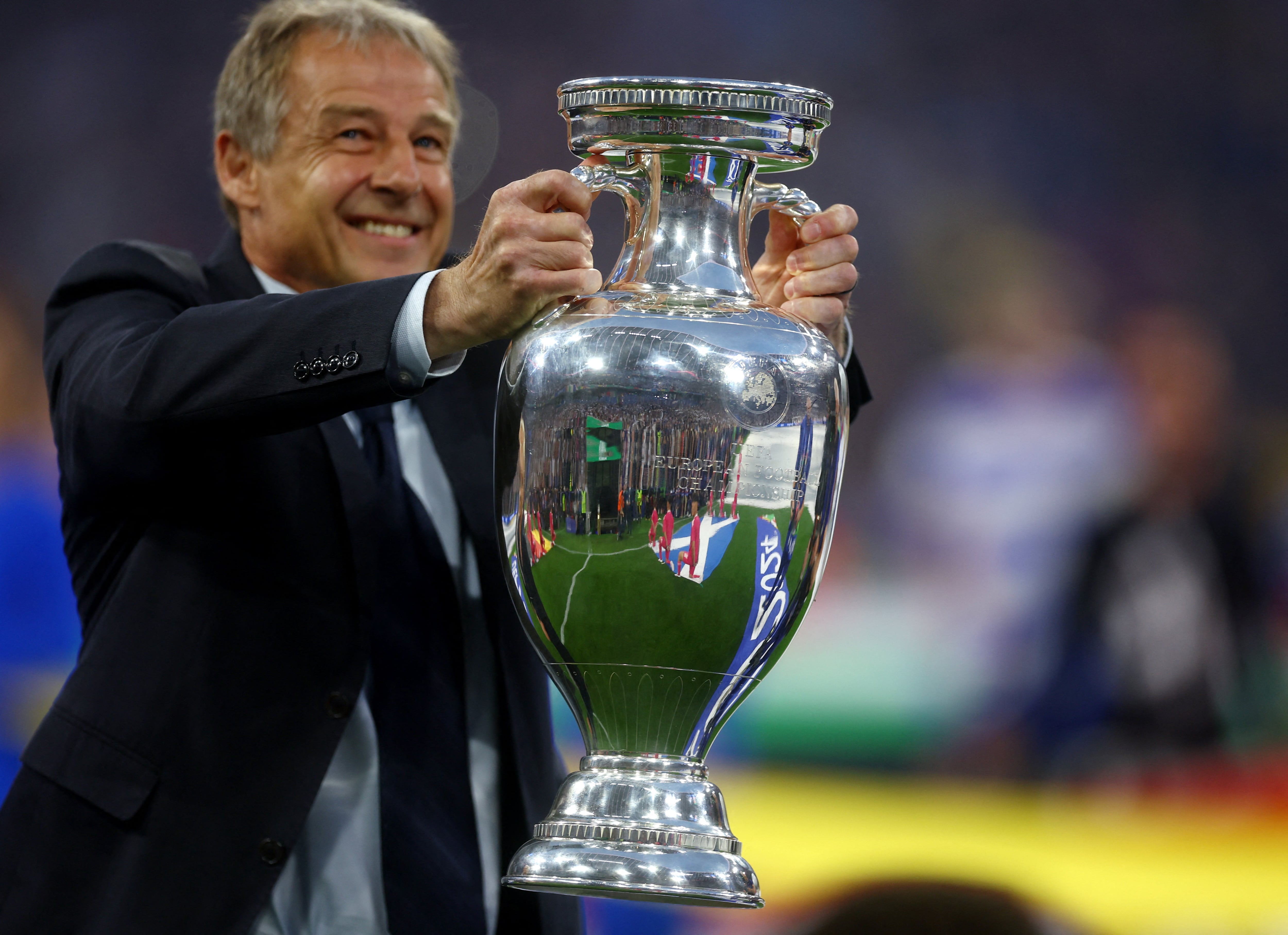 El exdelantero alemán analizó el presente de la selección italiana (REUTERS/Lee Smith)