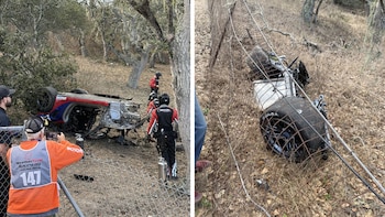 El estremecedor accidente en una de las curvas más peligrosas del mundo que terminó con un auto partido a la mitad