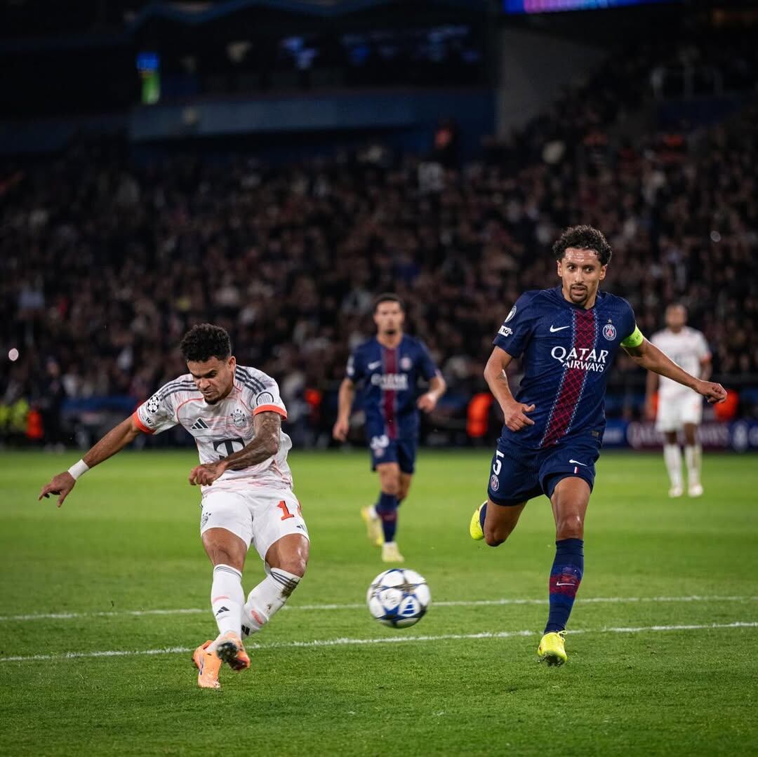 El Bayern Múnich de Luis Díaz es el líder de la Champions League - crédito @luisdiaz19_ / Instagram