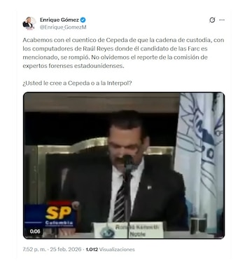 Con este mensaje, el candidato