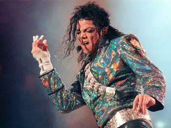 El cantante estadounidense Michael Jackson