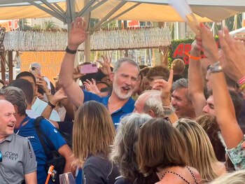 El rey Felipe VI durante