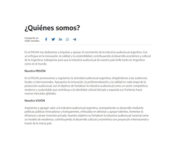 Los objetivos del INCAA