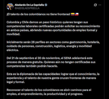 Abelardo de la Espriella - crédito @ABDELAESPRIELLA/X