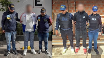 Dos de los detenidos de