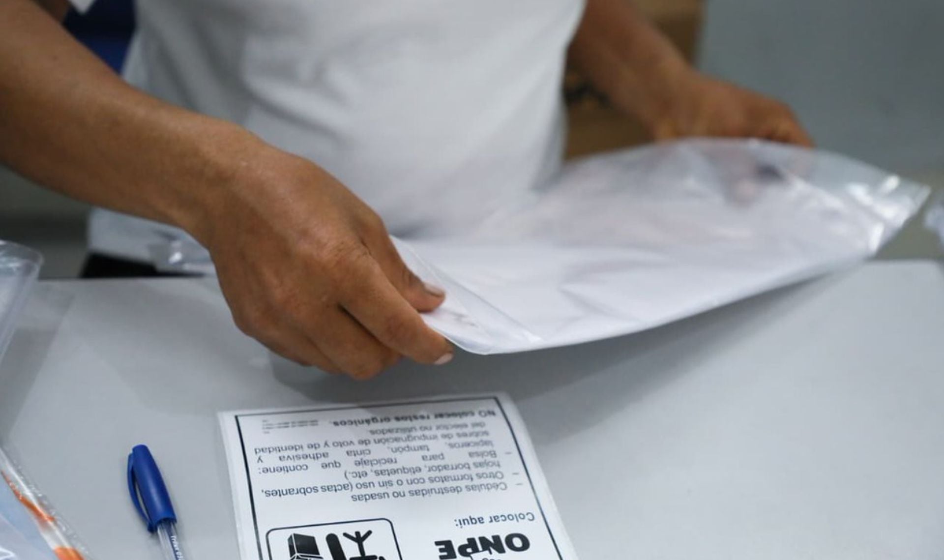 Los resultados podrán consultarse a través de la web de la ONPE. - Crédito ONPE