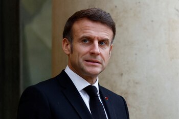 El presidente de Francia, Emmanuel