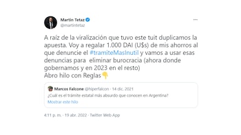 El lanzamiento del concurso por