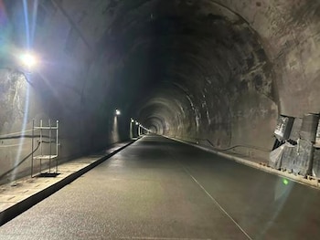 Invías afirmó que los equipos electromecánicos del Túnel del Toyo no se instalarán hasta que las obras civiles estén concluidas y certificadas - crédito Proyecto La Nueva Vía al Mar- Túnel del Toyo