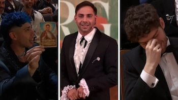 Las chicanas de Grego Rossello en los Premios Ídolo 2026: de Luck Ra y Davo Xeneize a Momi Giardina y los Mernosketti