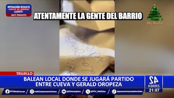 Horas antes del “Reto del