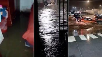 Impactantes lluvias en La Rioja: