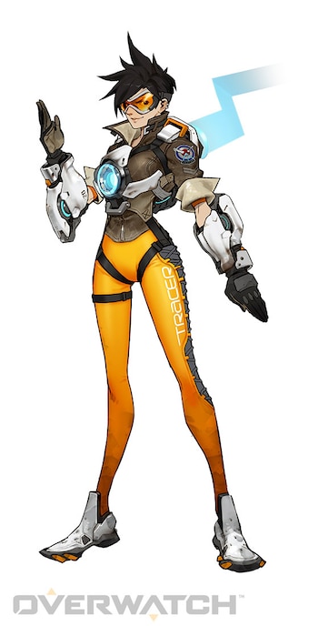 Tracer, uno de los personajes