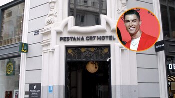 Fachada del hotel de CR7