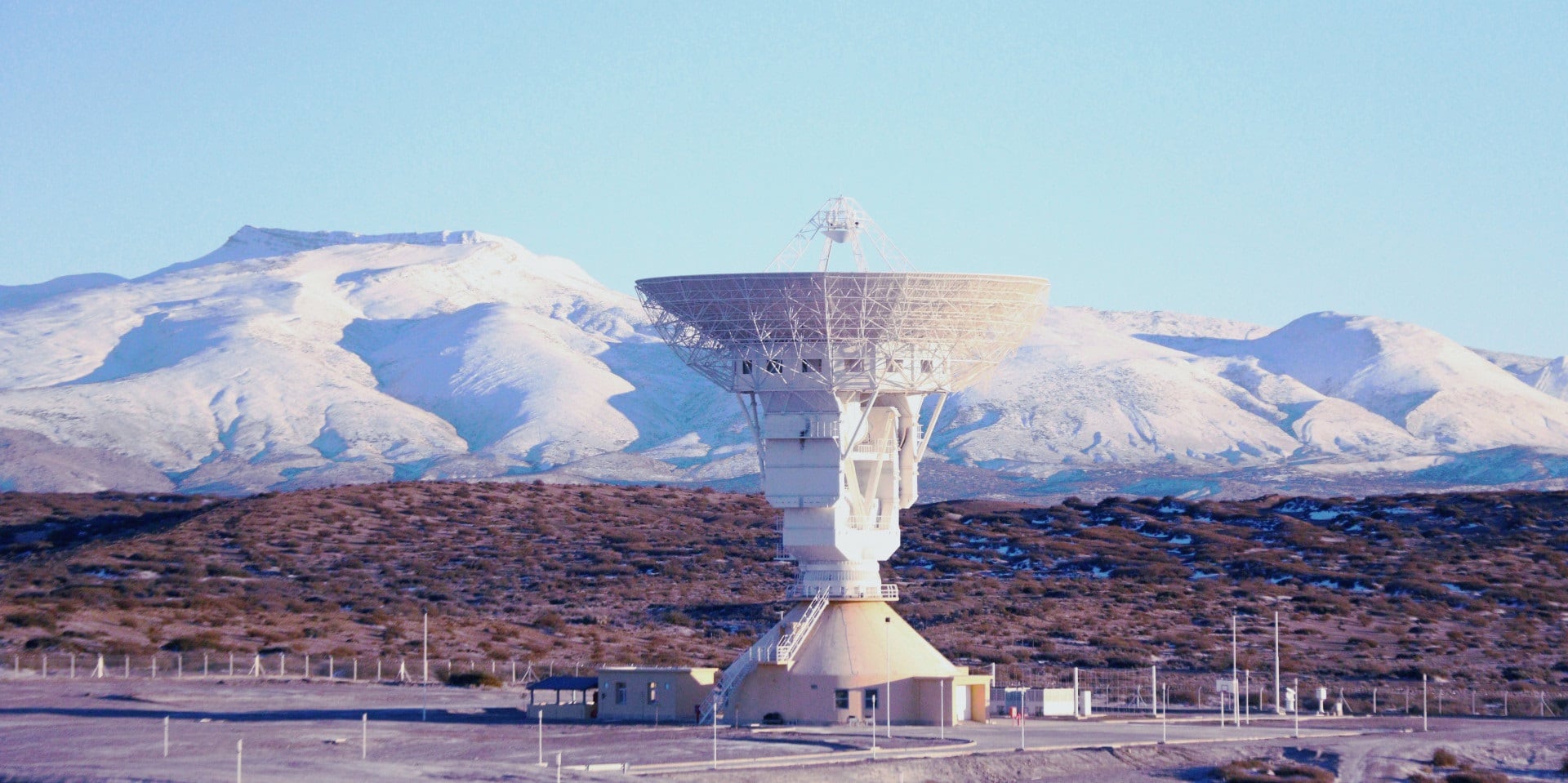 Estación del Espacio Lejano, operada por la Red de Espacio Profundo de China, en la Provincia del Neuquén (PRESIDENCIA DE LA NACIÓN ARGENTINA)