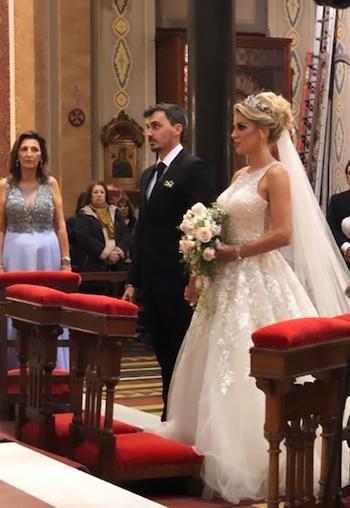 Virginia Gallardo y Martín Rojas,