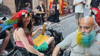 Un hombre que intentaba suicidarse