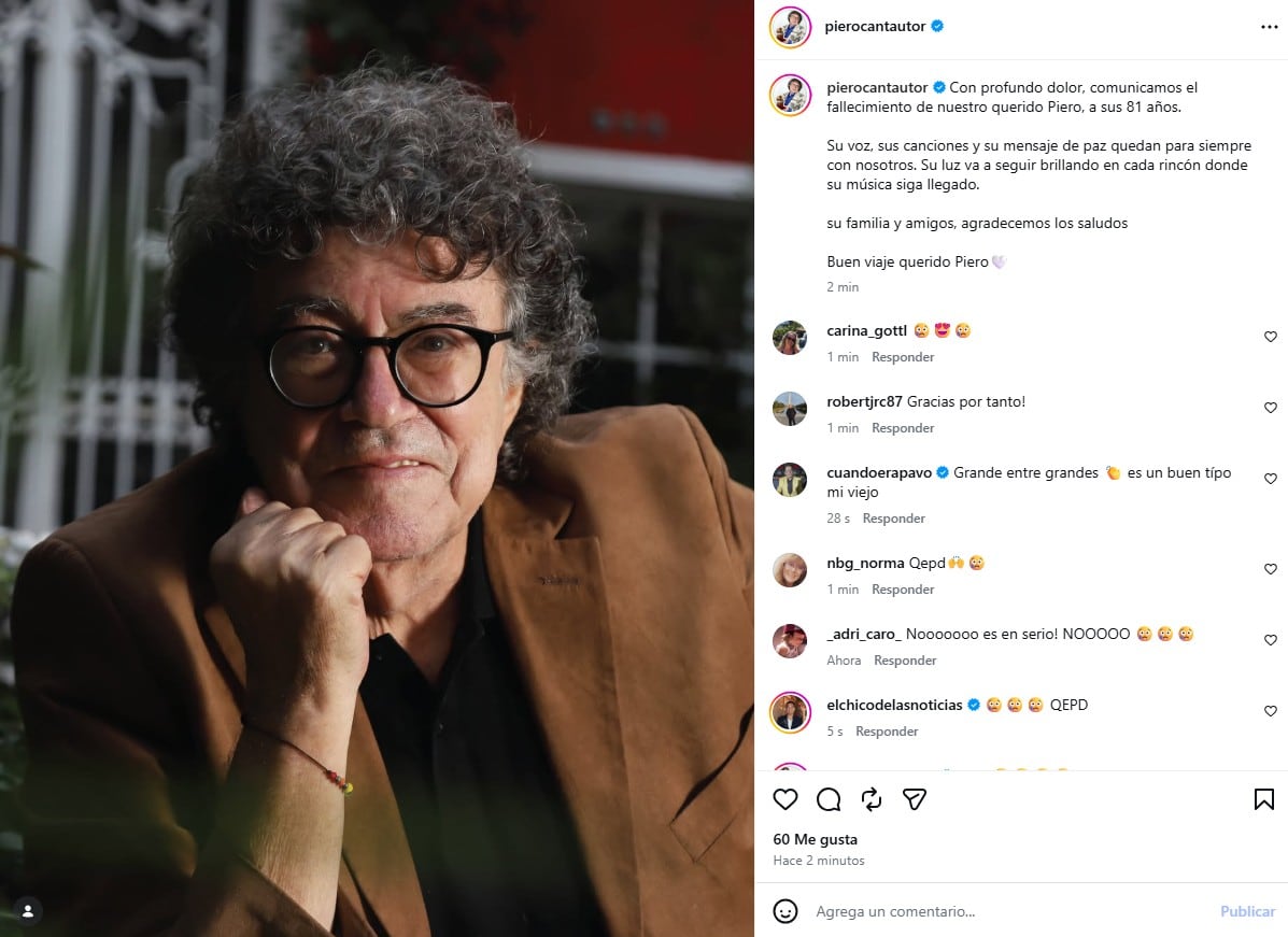 Piero muerte