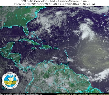 La imagen satelital del Instituto