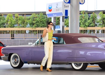 Kendall Jenner salió a pasear