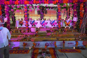 La ofrenda se podrá visitar