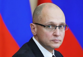 El Jefe de política interna del Kremlin, Serguéi Kiriyenko (Sputnik/Mikhail Klimentyev/Kremlin vía REUTERS/Archivo)