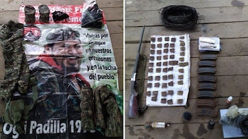 La Armada Nacional incautó explosivos y armamento del ELN destinados a ataques en el Pacífico