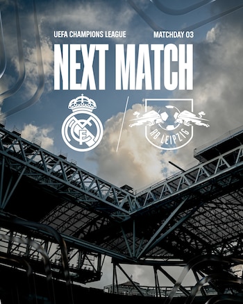 Anuncio del Real Madrid vs RB Leipzig por Champions League 2026/2027. - créditos: RB Leipzig