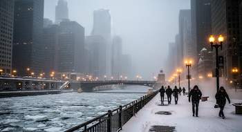 La probabilidad de nevadas en