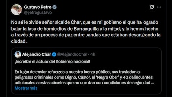 Gustavo Petro respondió a las