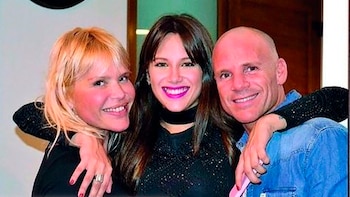 Nazarena Velez y Ariel Pucheta