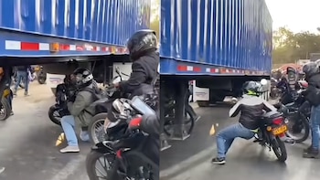 Motos - Paro camionera - Movilidad en Bogotá