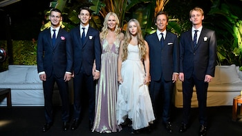 La familia Gravier-Mazza completa: Valeria