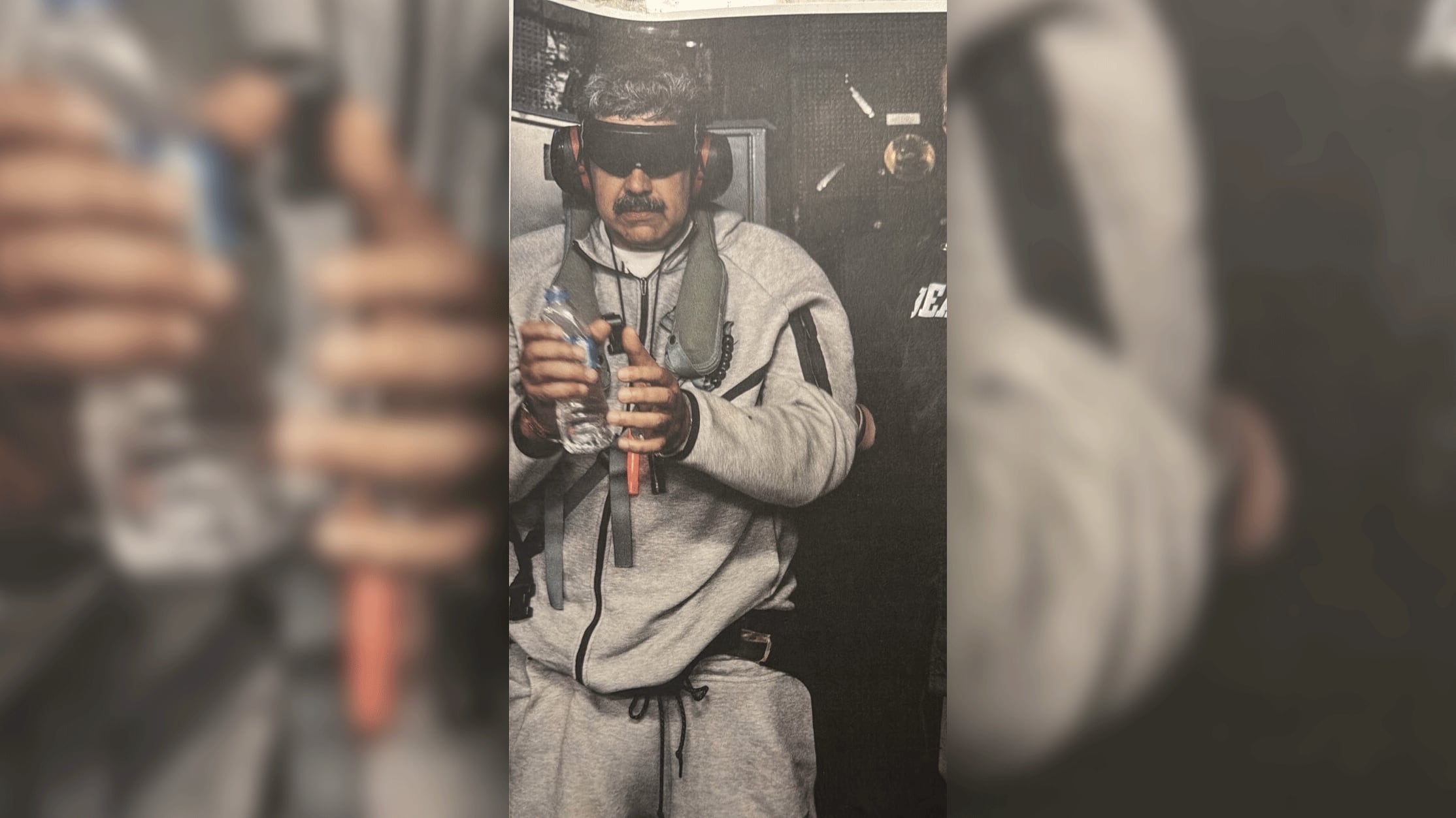 Así fue trasladado detenido Nicolás Maduro, tras su detención por tropas especiales de Estados Unidos