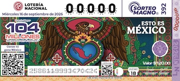 Créditos: Lotería Nacional