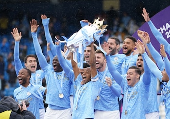Manchester City se consagró campeón de la Premier League y ratificó su domino en el fútbol inglés (Foto: REUTERS)